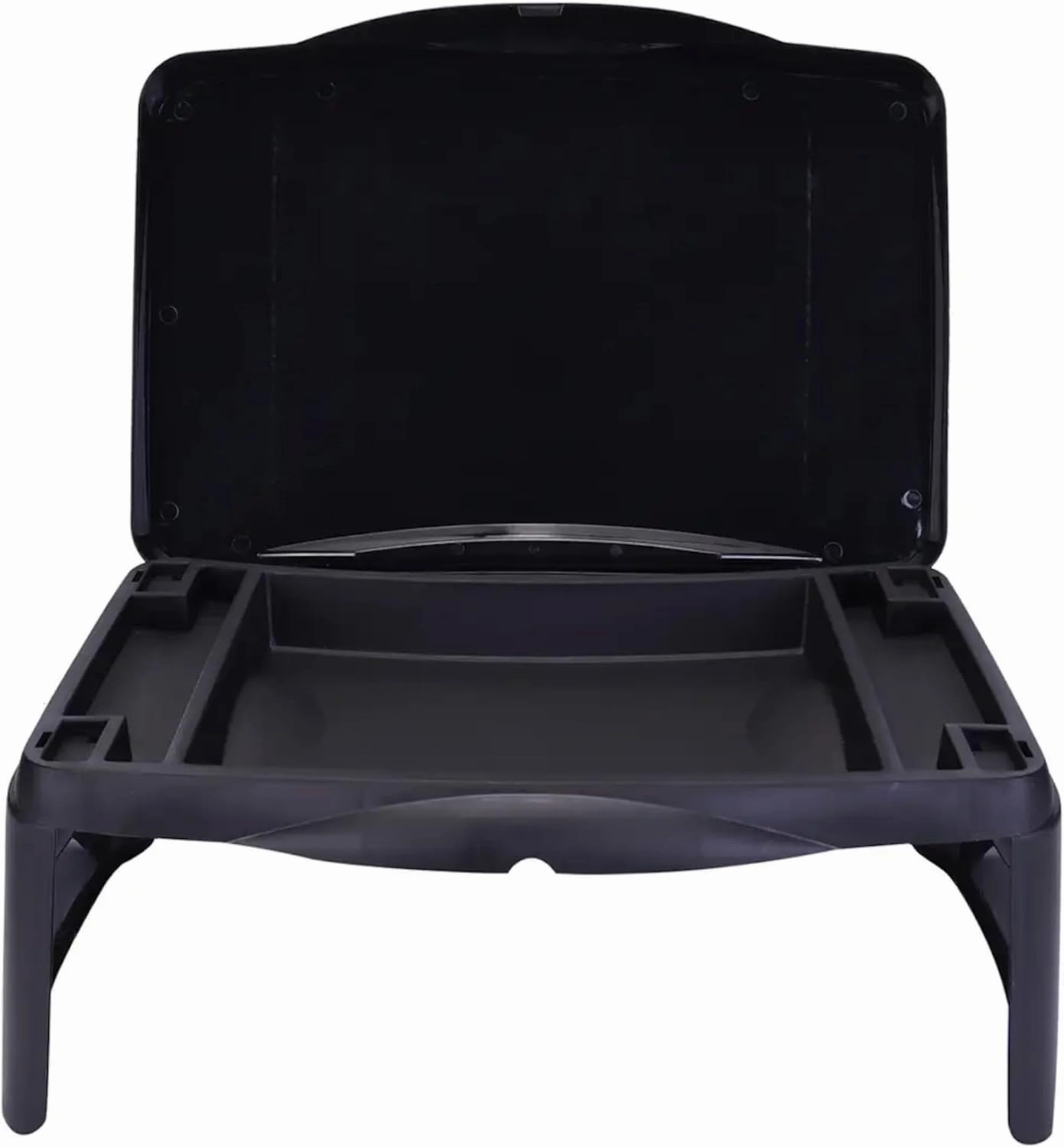 Folding Lap Desk with Storage 17x11 - Durable Lightweight Portable Laptop Computer Children's Desks for School Homework or Kids Reading or Drawing. No Assembly Required.