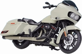 For Harley-Davidson 2018 CVO Road Glide 1:18 Scale Die-cast Motorcycle Model Simulation Vehicles Motorcycle Enthusiasts Collectibles Souvenirs Gifts Ornaments Motorcycle model(2018 CVO Road Glide Whit