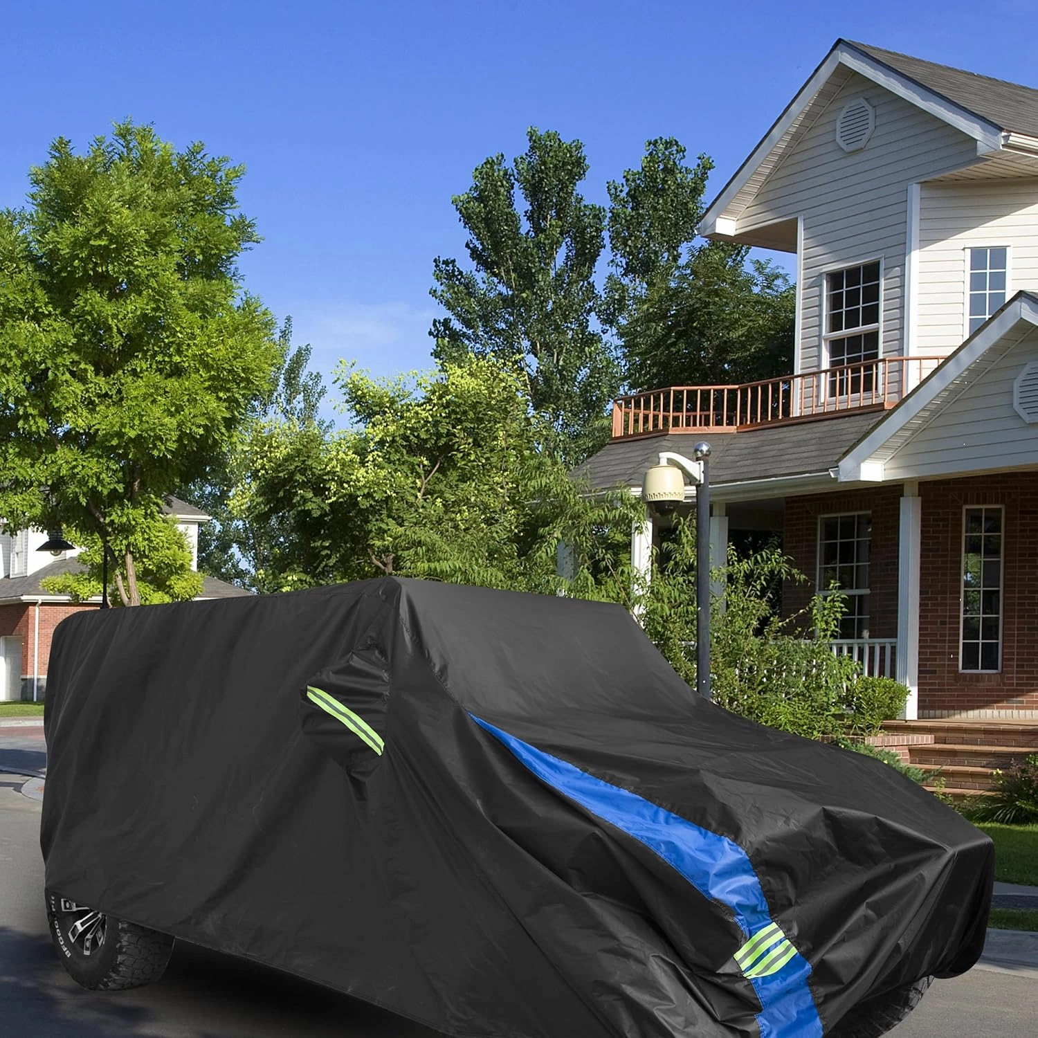 for Jeep Wrangler Cover Waterproof 2 Door, All Weather for Jeep Rain Cover for Automobiles, Outdoor Full Exterior for Jeep Covers Fits JK JL TJ YJ CJ