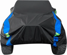 for Jeep Wrangler Cover Waterproof 2 Door, All Weather for Jeep Rain Cover for Automobiles, Outdoor Full Exterior for Jeep Covers Fits JK JL TJ YJ CJ