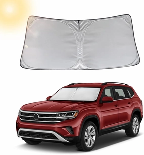 for Volkswagen Atlas Sun Shade Sunshade Windshield - Front Windshield Shade Custom Fit Atlas 2018-2024 Car Accessories