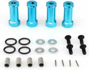 for Wltoys 12428 12423 for Feiyue FY-03 for JJRC Q46 Q40 Q39 1/12 RC Car Spare Parts Upgrade Large Tires Modification Accessories (Color : Lengthening Combiner)