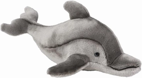 Forest & Twelfth 15” Lifelike Stuffed Dolphin, Realistic Look Soft Plush Toys, Nursery and Room Decor, Baby Shower Decoration, Birthday Gift for Boys & Girls Ages 3  (Dolphins)