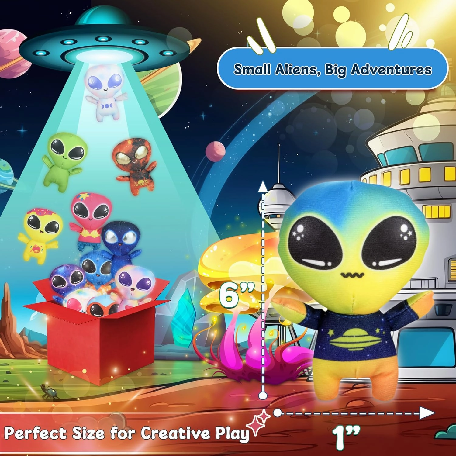 Forest & Twelfth Alien Plush Toys
