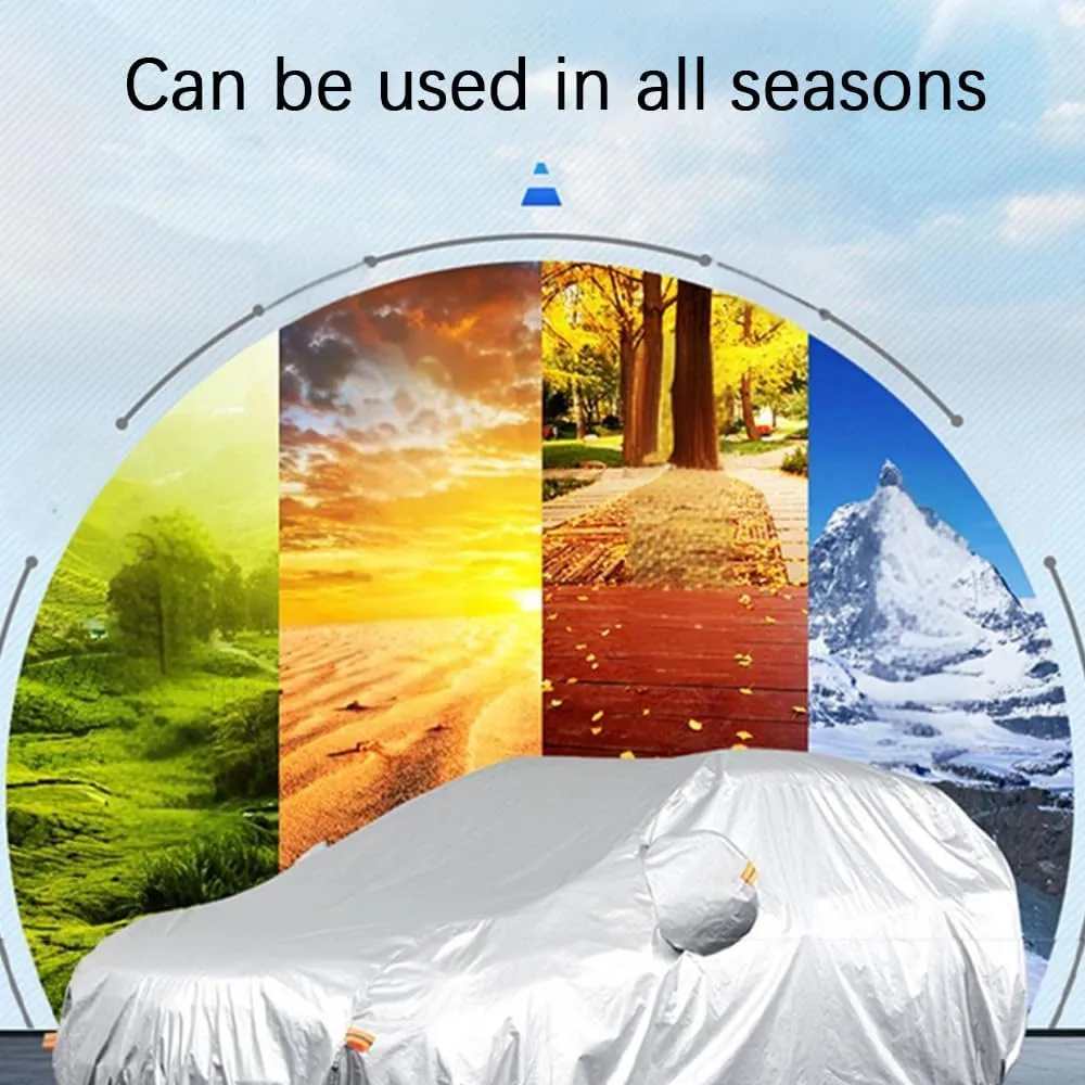 Full Car Covers for Mercedes-Benz Metris W447 2016 2017 2018 2019 2020 2021 2022 2023, All Weather Exterior Waterproof Scratch Automobile Apparel Non Slip Clothing Windproof Durable Protective Layer