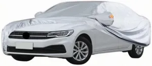 Full Car Covers for Volkswagen Bora 2023, All Weather Exterior Waterproof Scratch Automobile Apparel Non Slip Clothing Windproof Durable Protective Layer