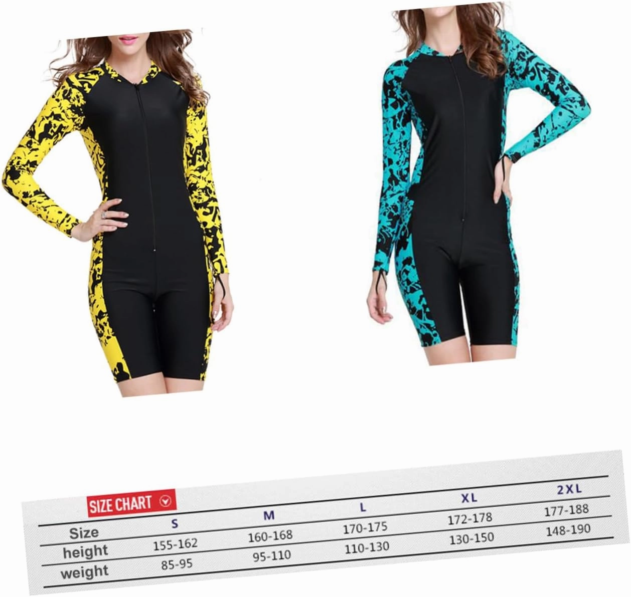 Full Body Diving Suit Bathing Suits Swimsuits Long Sleeve Swimming Suit Women Wetsuit Men and Women
