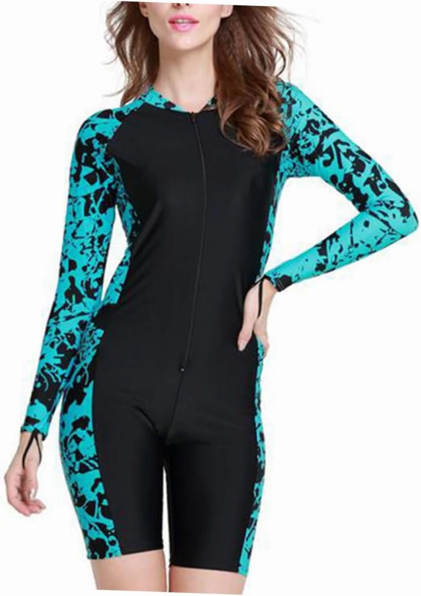 Full Body Diving Suit Bathing Suits Swimsuits Long Sleeve Swimming Suit Women Wetsuit Men and Women