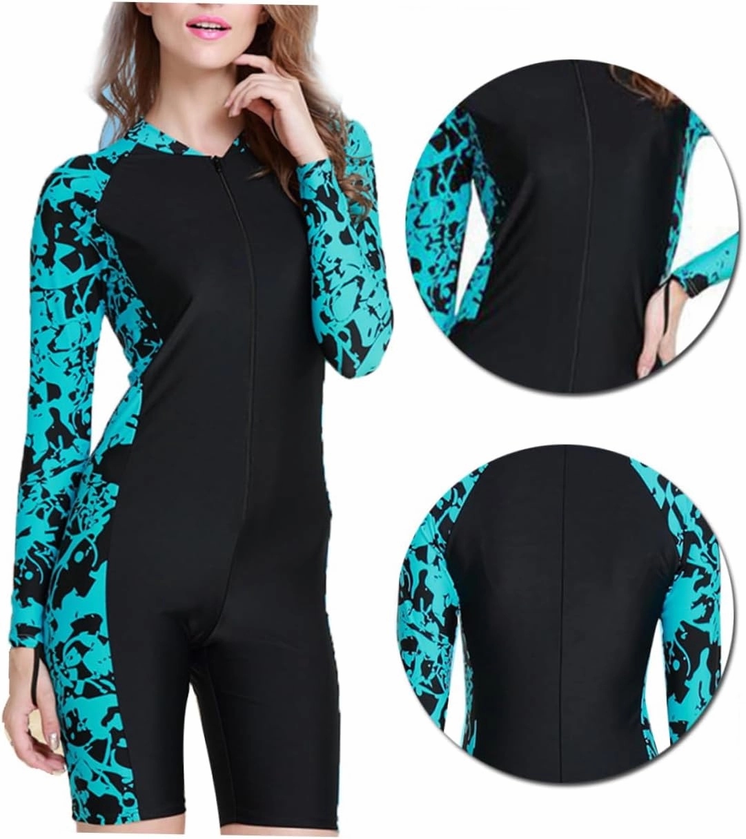 Full Body Diving Suit Bathing Suits Swimsuits Long Sleeve Swimming Suit Women Wetsuit Men and Women