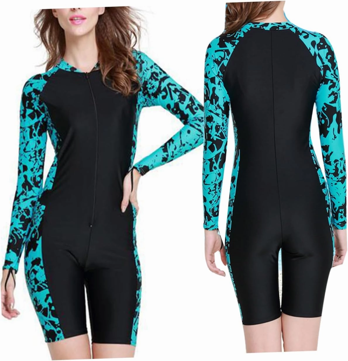 Full Body Diving Suit Bathing Suits Swimsuits Long Sleeve Swimming Suit Women Wetsuit Men and Women