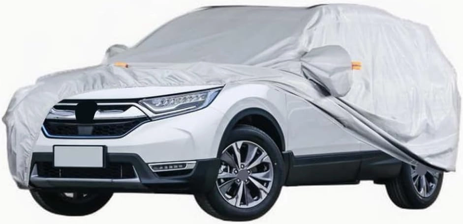 Full Car Covers for Honda CR-V 2007 2008 2009 2010 2011, All Weather Exterior Waterproof Scratch Automobile Apparel Non Slip Clothing Windproof Durable Protective Layer