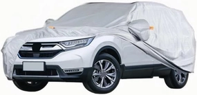 Full Car Covers for Honda CR-V 2023 2024, All Weather Exterior Waterproof Scratch Automobile Apparel Non Slip Clothing Windproof Durable Protective Layer