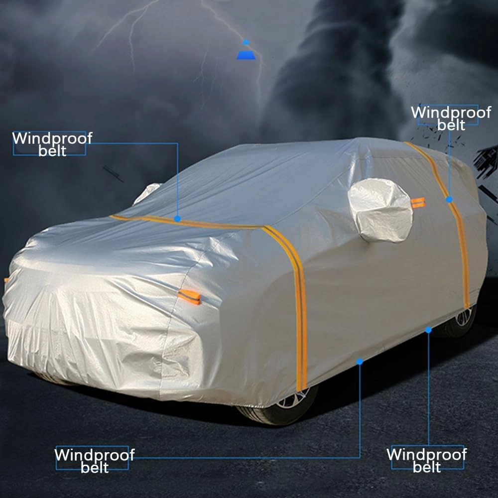 Full Car Covers for Mercedes-Benz V-Class W447 2020 2021 2022 2023, All Weather Exterior Waterproof Scratch Automobile Apparel Non Slip Clothing Windproof Durable Protective Layer,PEVA