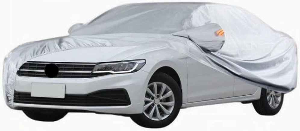 Full Car Covers for Volkswagen Bora 2015, All Weather Exterior Waterproof Scratch Automobile Apparel Non Slip Clothing Windproof Durable Protective Layer