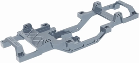 Full Metal Chassis Frame for FMS 1/24 Power Wagon FCX24 RC Crawler Car Model Upgrade Part (Titanium)