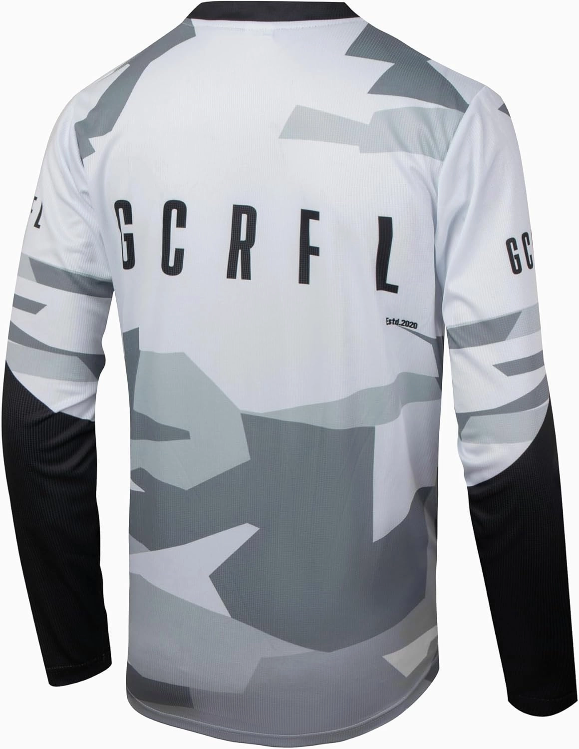 GCRFL Men's Cycling Jersey Shirt Long Sleeves Downhill, Off-Road, MTB Jersey Racing Riding Mountain Bike Motocross Shirt