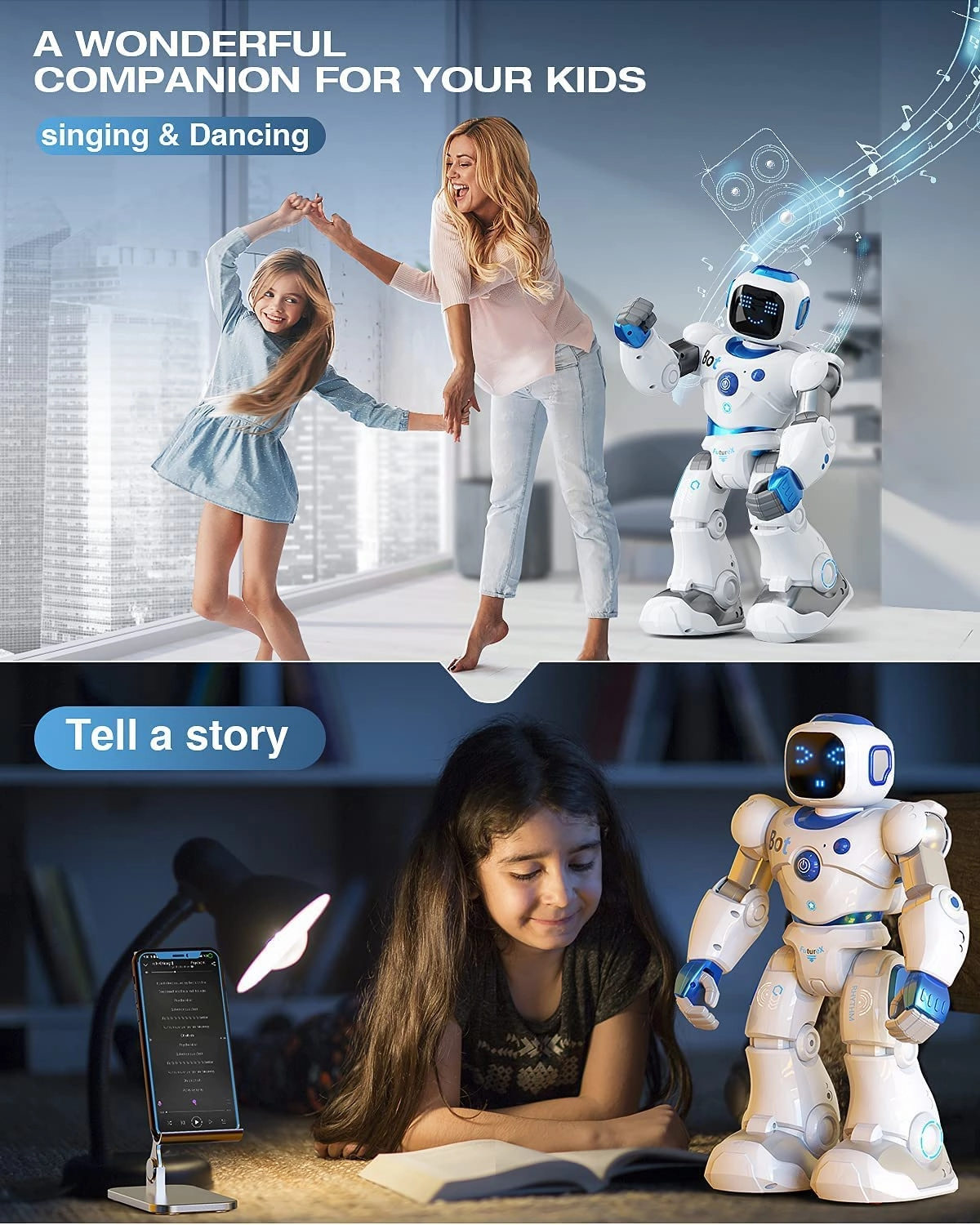 Gesture-Sensing Programmable Remote Control Smart Robot