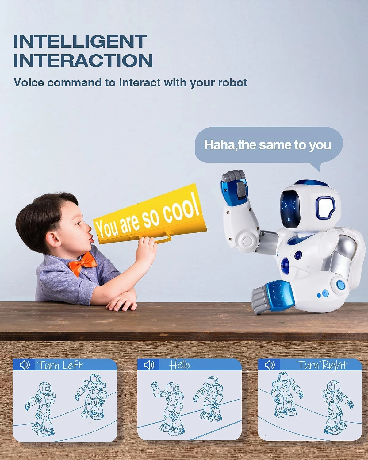 Gesture-Sensing Programmable Remote Control Smart Robot