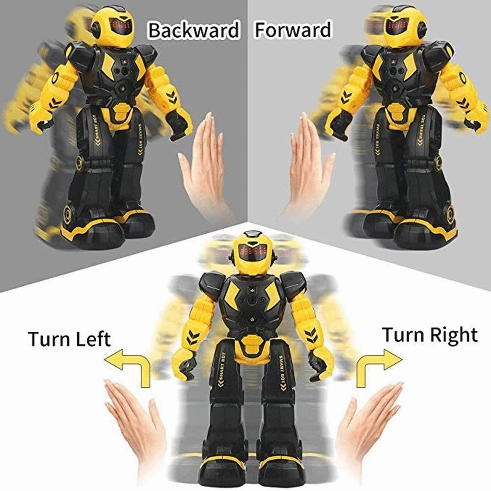 Gesture Sensor Programmable Robot with Infrared Controller