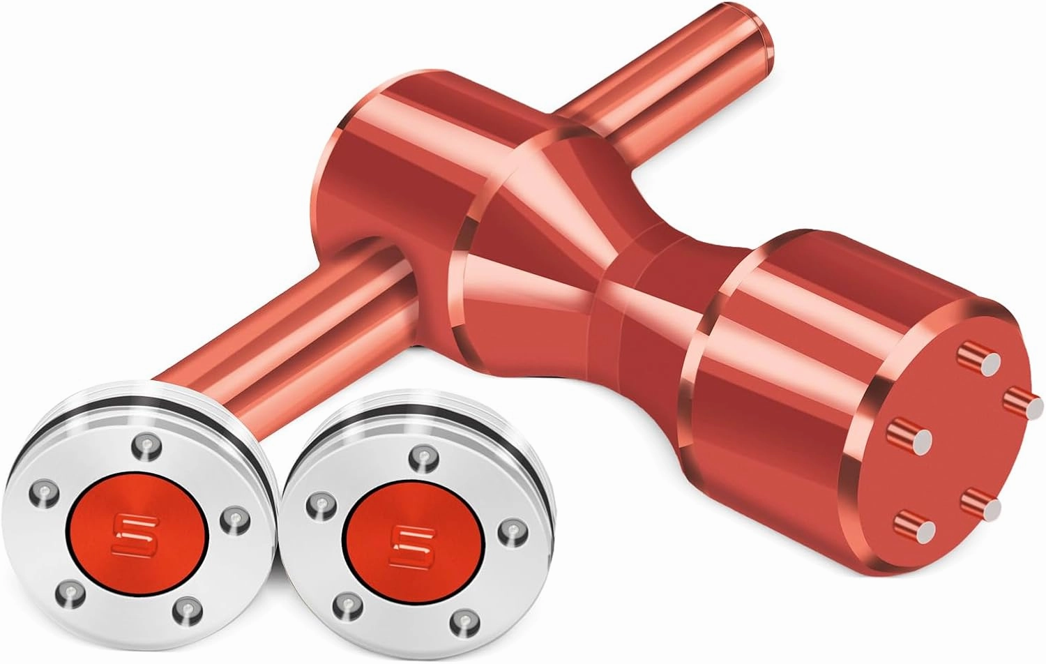 Golf Head weight 2pcs Golf Custom Weights Red Wrench Fit Compatible with Scotty-Cameron Putters (5g 10g 15g 20g 25g 30g 35g 40g 45g) (30g)