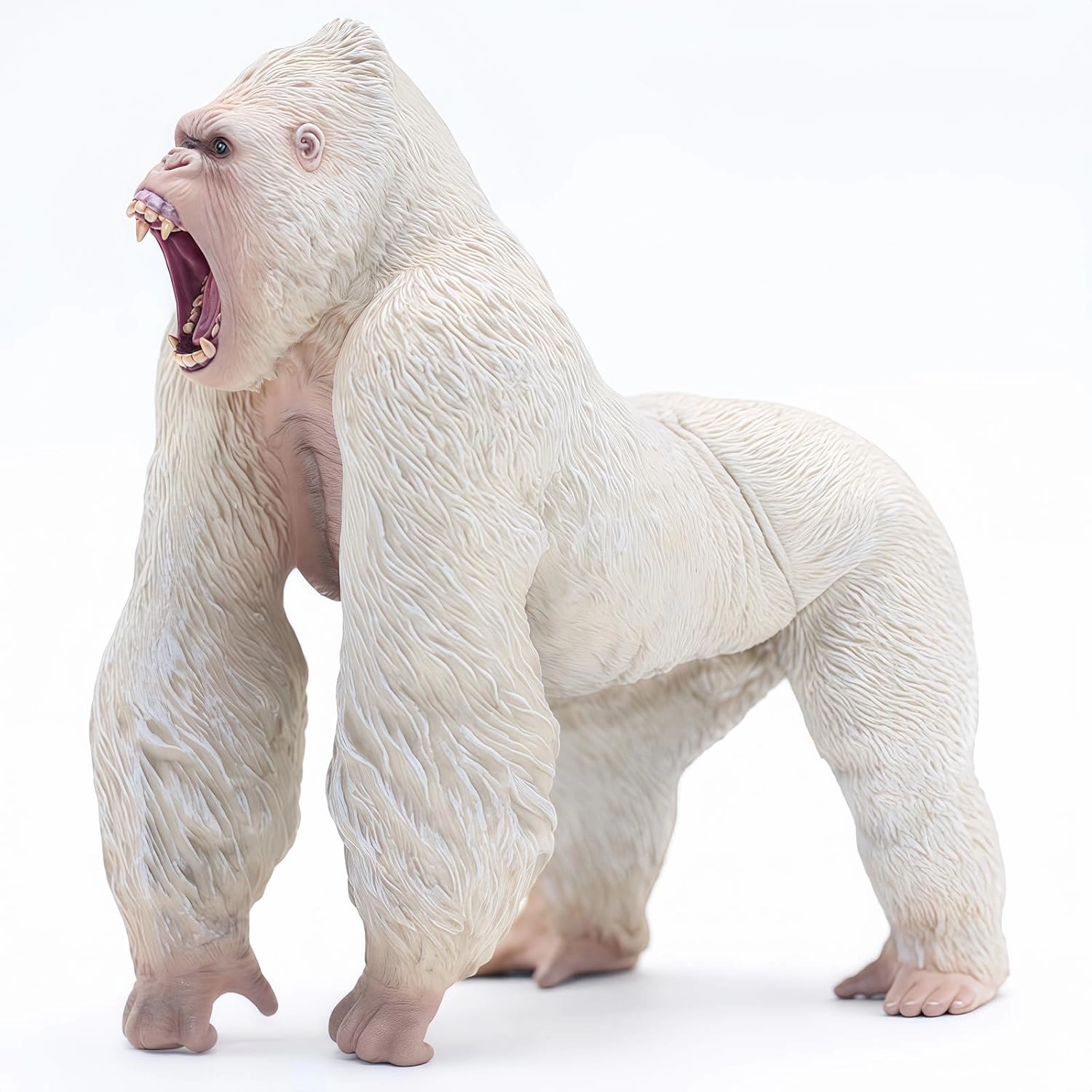 Gorilla King Kong Toys Action Figure - Kong Rampage Fight Mode Ape Solid Wild Animal Figurine for Role Playing & Story Telling