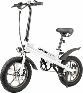 Gotrax S3 Electric Bike, 16x3.0 Fat Tire Electric Bicycle Adults, 750W Peak Motor, Max Range 25 Miles, Up to 20 Mph, Removable Battery, Adjustable Seat, Folding Electric Bike for Adults/Teens 13 