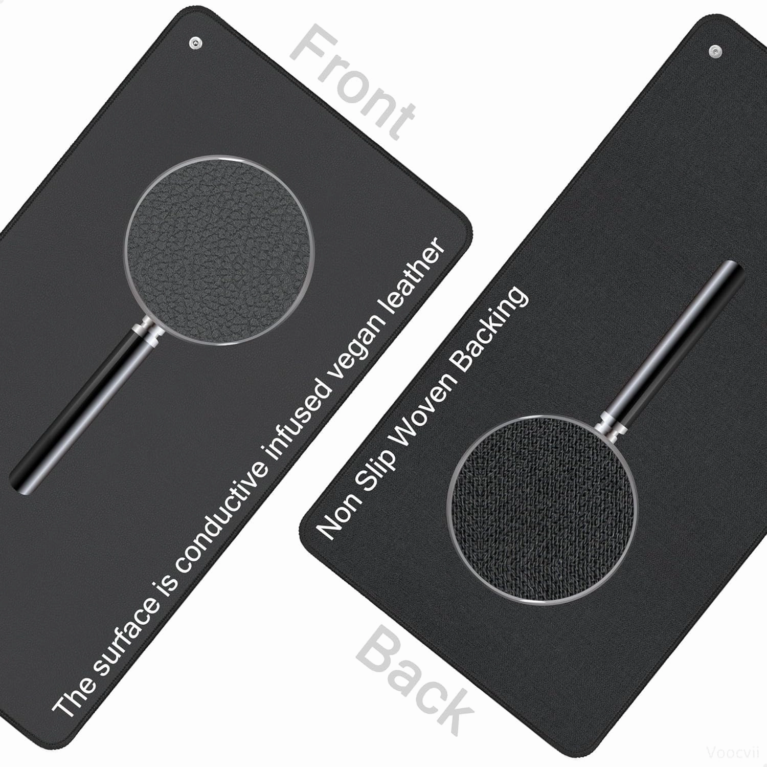 Grounding Mat Earth Pad Grounded Feet Mat 23.6x35.4 Inch Grounding Mat for Desk Floor with Cord Better Sleep,Balance