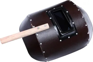 Handheld Welding Mask Safety Facial Screen with High Strength Materials Breathable Design for Optimal Visibility and Protection During Welding Tasks
