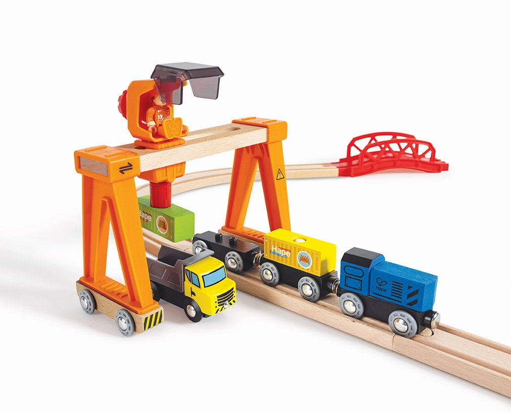 Hape Lift and Load Harbor Set