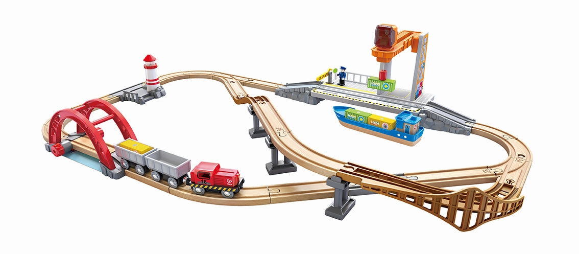 Hape Lift and Load Harbor Set