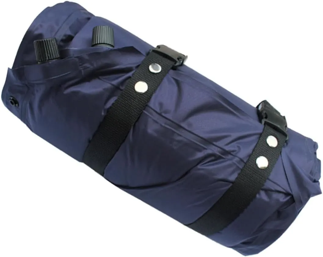 Happyyami Portable Inflatable Sleeping Pad Wear-Resistant Camping Mat Pillow Convenient Design for Outdoor Activities for Hiking Backpacking and Camping Trips