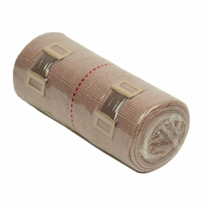Hartmann 260151 Latex-Free Elastic Bandage, 4" Width, 5yds. Length, Pack of 10