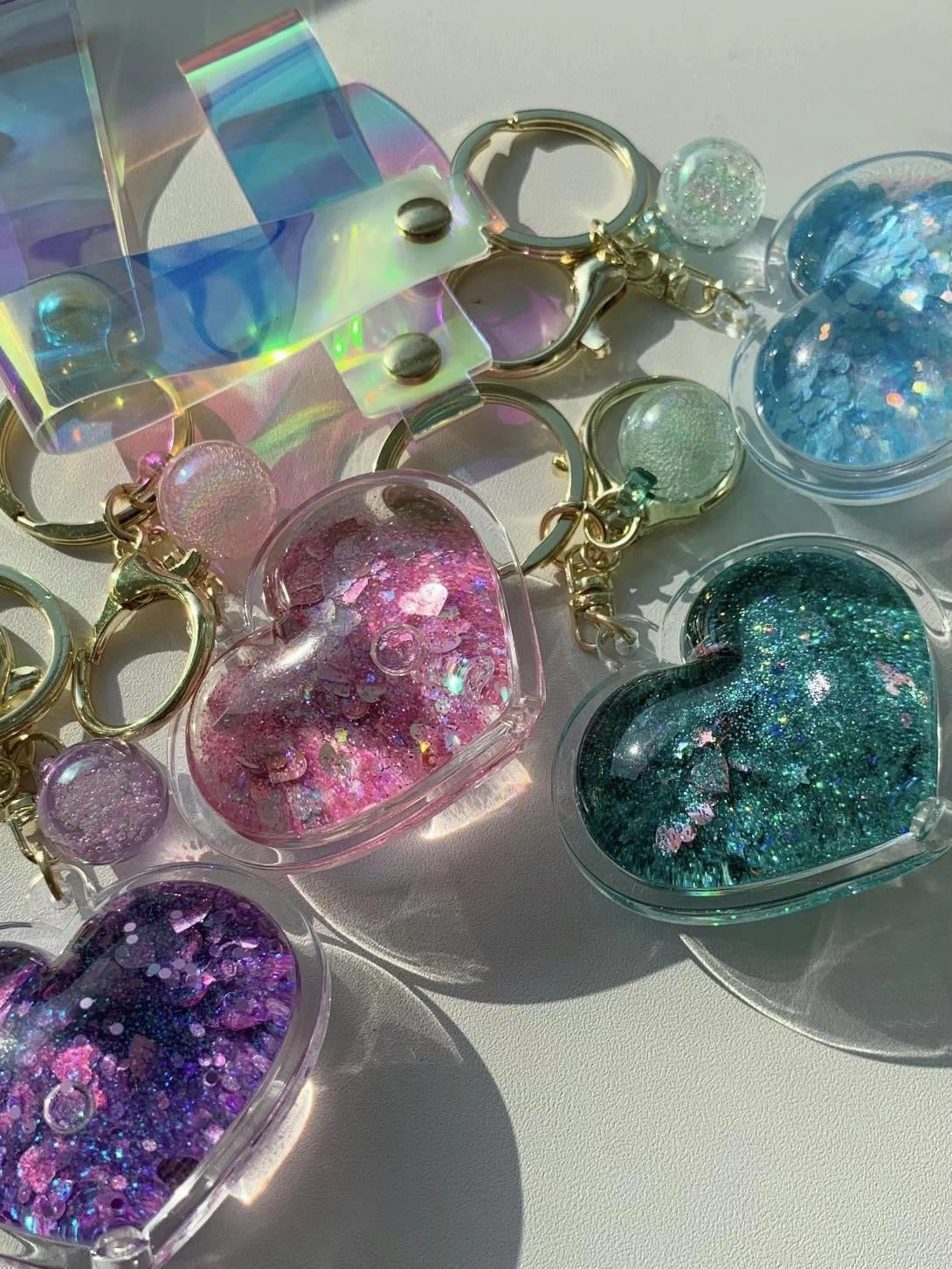 HEART KEY RING [Green]
