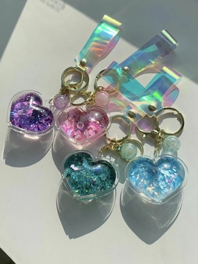 HEART KEY RING [Green]