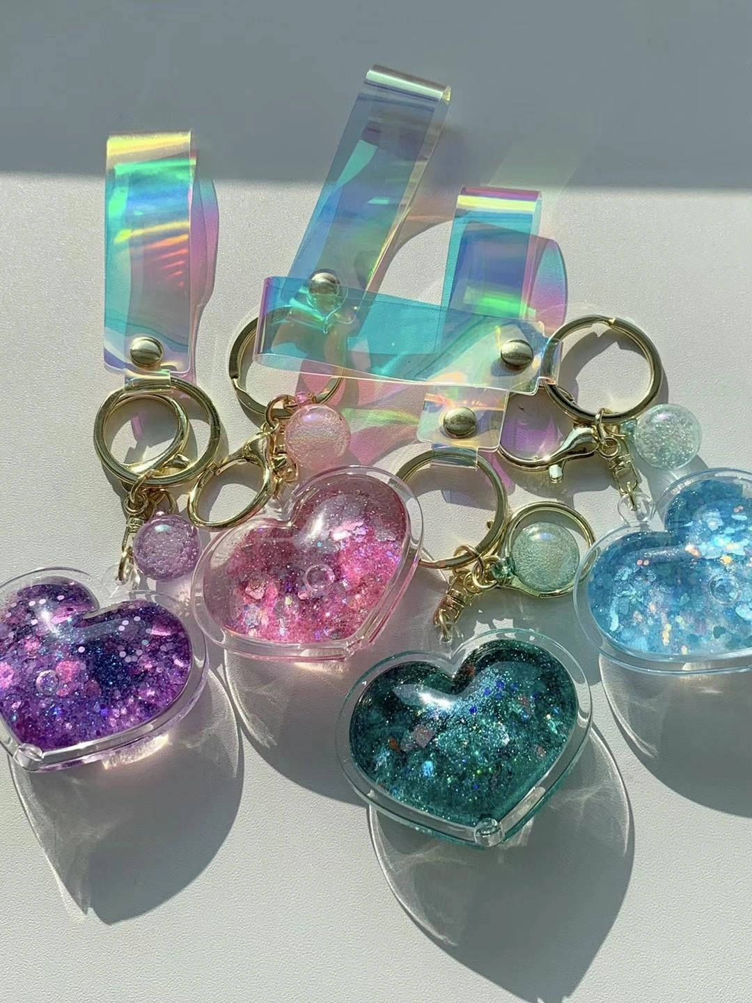 HEART KEY RING [Green]