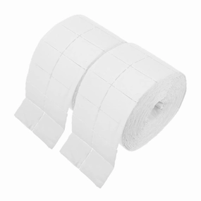Hemoton 2rolls Nail Washing Towels Makeup Remover Pads for Efficient Nail Polish Removal Care Soft Highly Absorbent for Home Travel Total