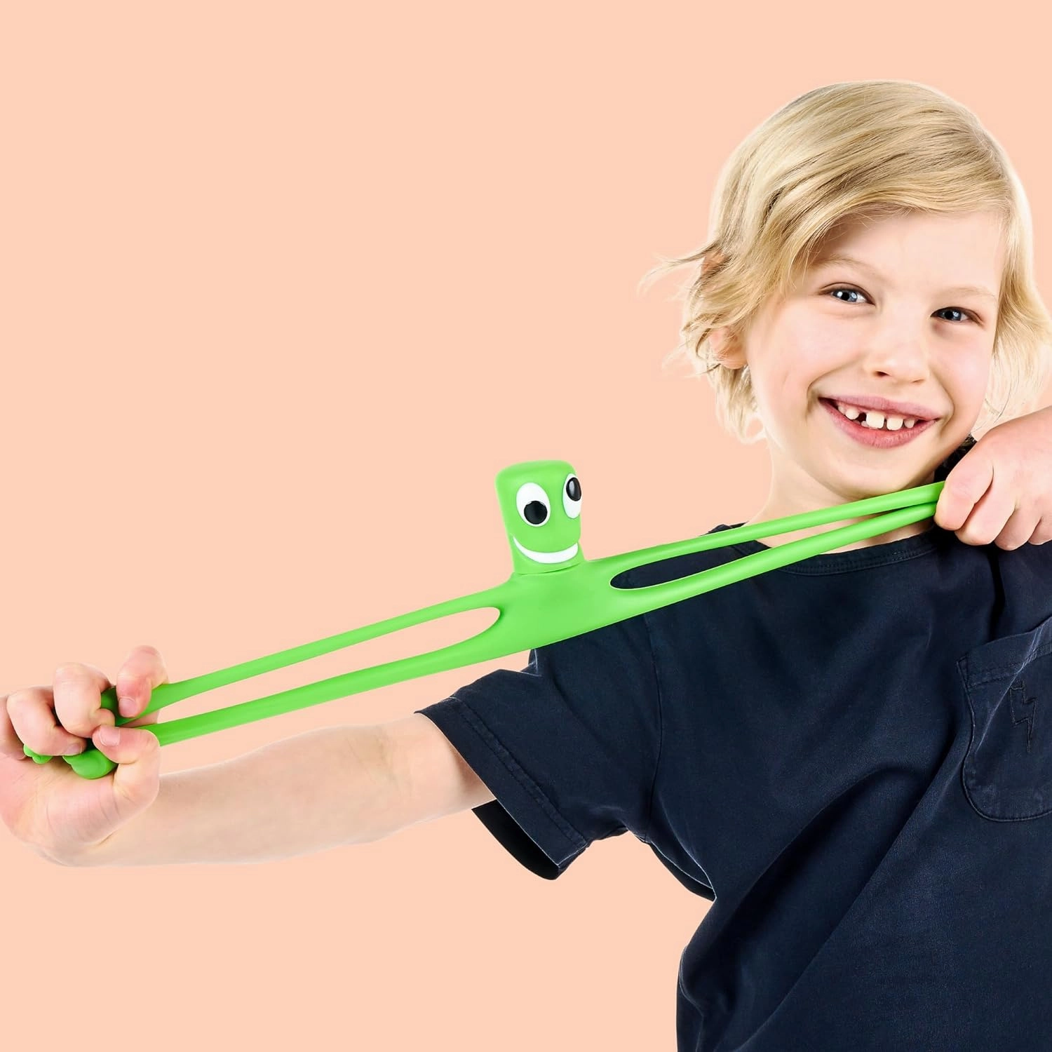 Heroes of Goo Jit Zu Rainbow Friends, Green | The Multiplayer, Kid-Friendly Horror Story Experience | Super Stretchy Goo Filled Toy Figure | Stretches Up to 3X Its Size
