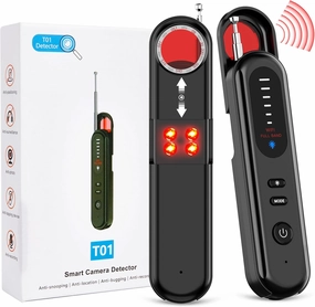 Hidden Camera Detectors, Portable Anti Spy Camera Finder GPS Tracker Detector for Travel, Hotels, Car