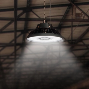 High Efficiency LED UFO Highbay 200w 5000k in Black