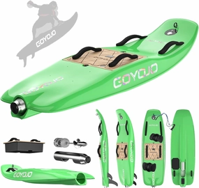 High-Speed Electric Surfboard - 10/12/15 KW Water Jet Surfing Board, Maximum Speed of 55/65 KM/h, Battery Life of 60-90/50-80 Minutes, Hybrid Fiber Construction, Suitable for Adults