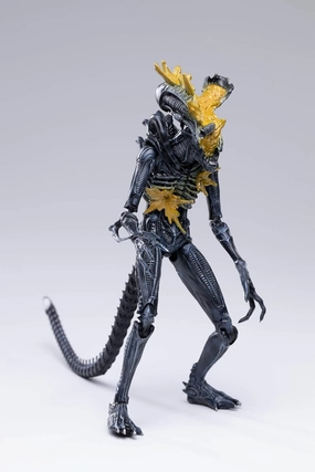 Hiya Toys Exquisite Mini Series 1/18 Scale 5 Inch Aliens Headshot Alien Warrior Action Figure