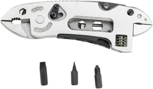 HOMSFOU Multi Tool Set Multi Purpose Wrench Adjustable Wrench Wire Cutter Pliers for Travel Camping
