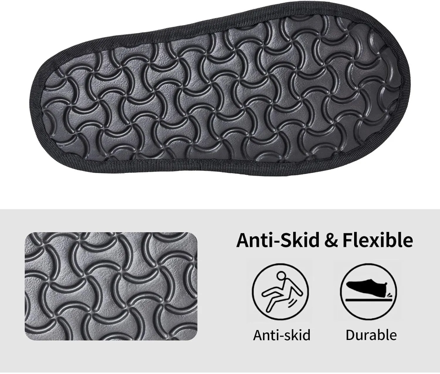 House Slippers Soft Cozy Winter For Men Women Plush Indoor Bedroom