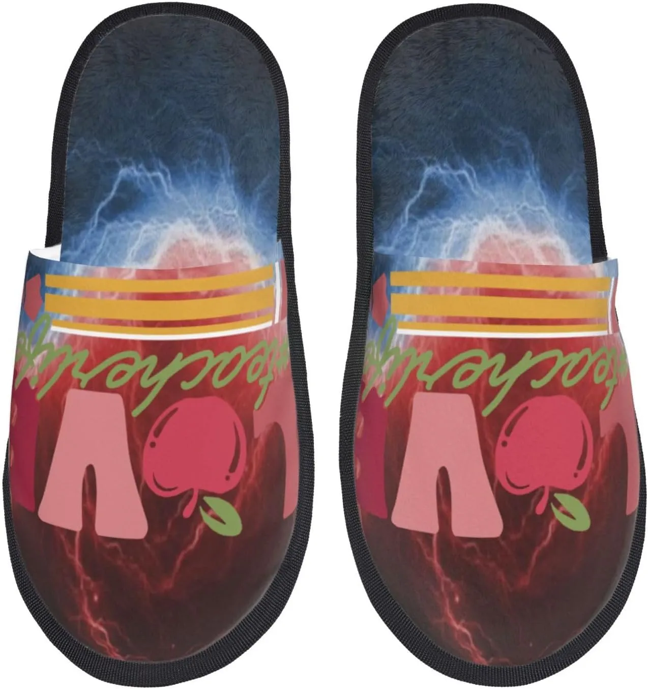 House Slippers Soft Cozy Winter For Men Women Plush Indoor Bedroom