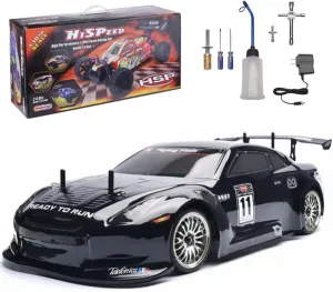 HSP RC Car 1:10 de alta velocidad todoterreno RC Truck Nitro Power 4wd Control remoto coche.