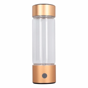 Hydrogen Water Generator Portable Large Capacity Premium Materials User Friendly Design for Health Life 410ml 1200 to 1400ppb Hydrogen Rich Water Cup with Nasal Inhalation Hose