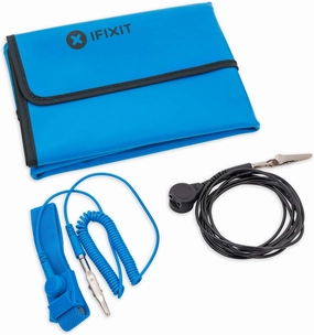 iFixit Portable Anti-Static Mat - ESD Pad, Wrist Strap, Grounding Cord for Electronics Repair