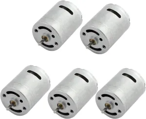IIVVERR 5Pcs DC3V-6V 18000RPM Electric Airplane Magnetic Mini Motor for RC Helicopter Toy (5Pcs DC3V-6V 18000RPM Mini para RC Helicopter Toy