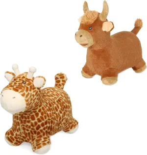 INPANY Bouncy Bull and Bouncy Giraffe