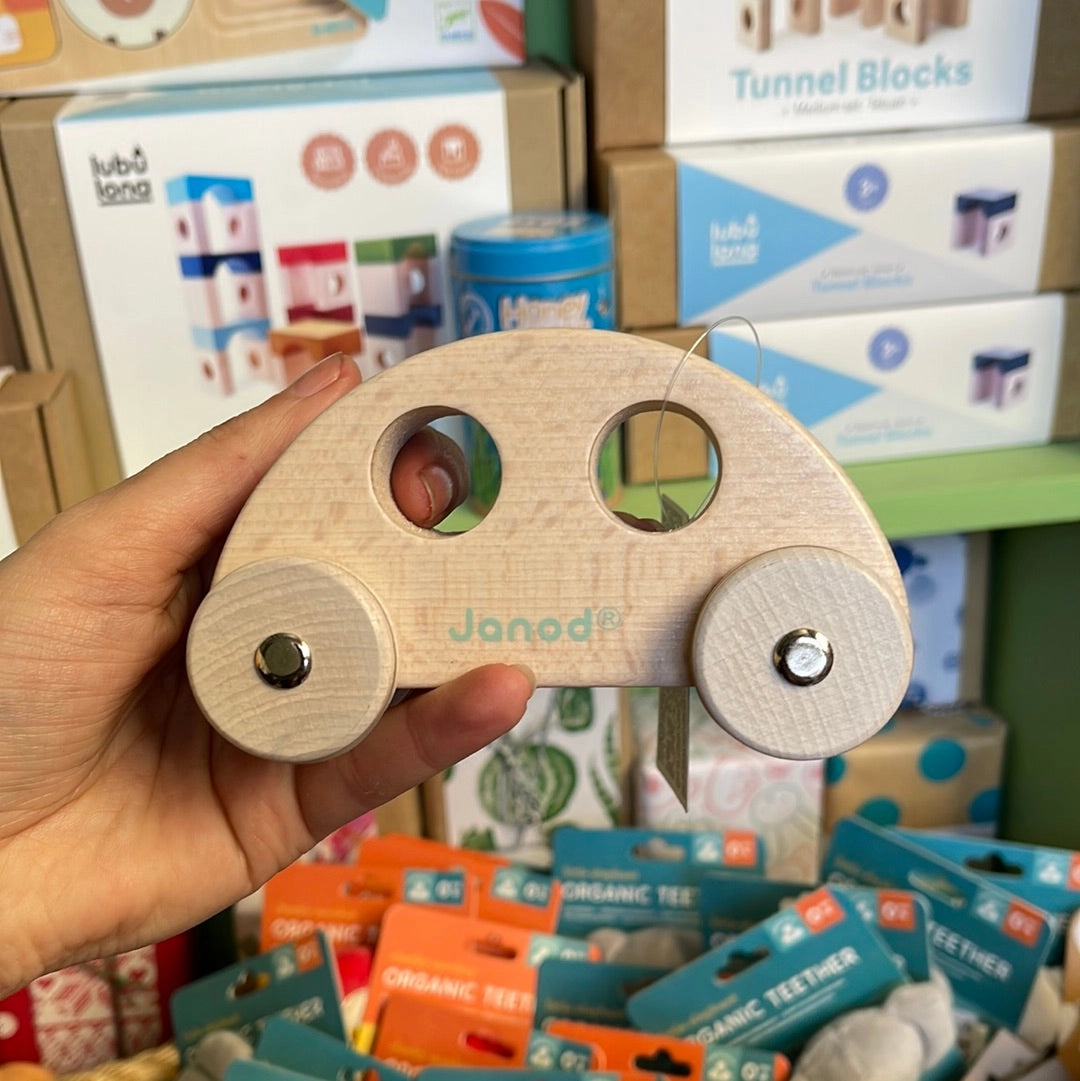 Janod Cocoon Wooden Toy Cars